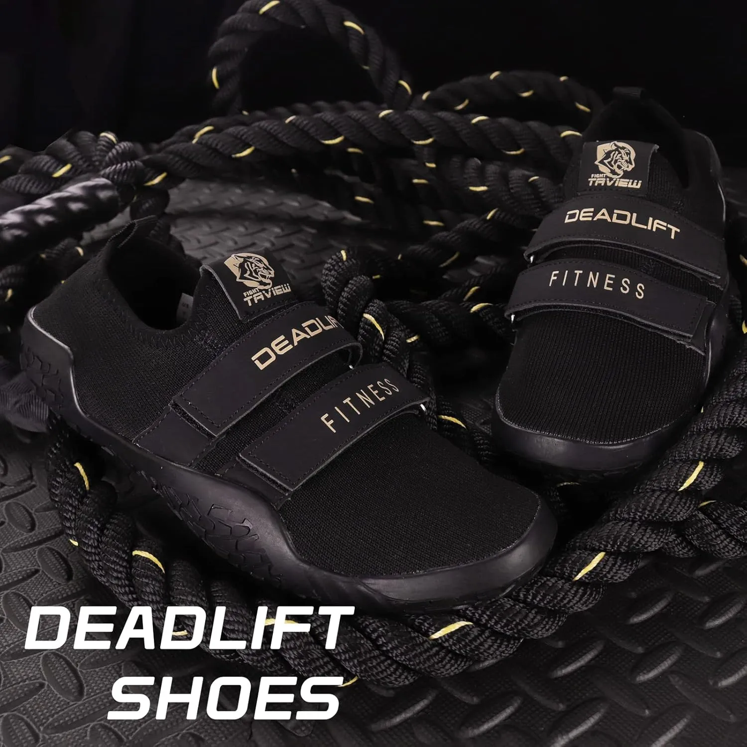 TAVIEW Deadlift Shoes - Non-Slip Weightlifting Shoes for Powerlifting, Deadlifting & Crossfit