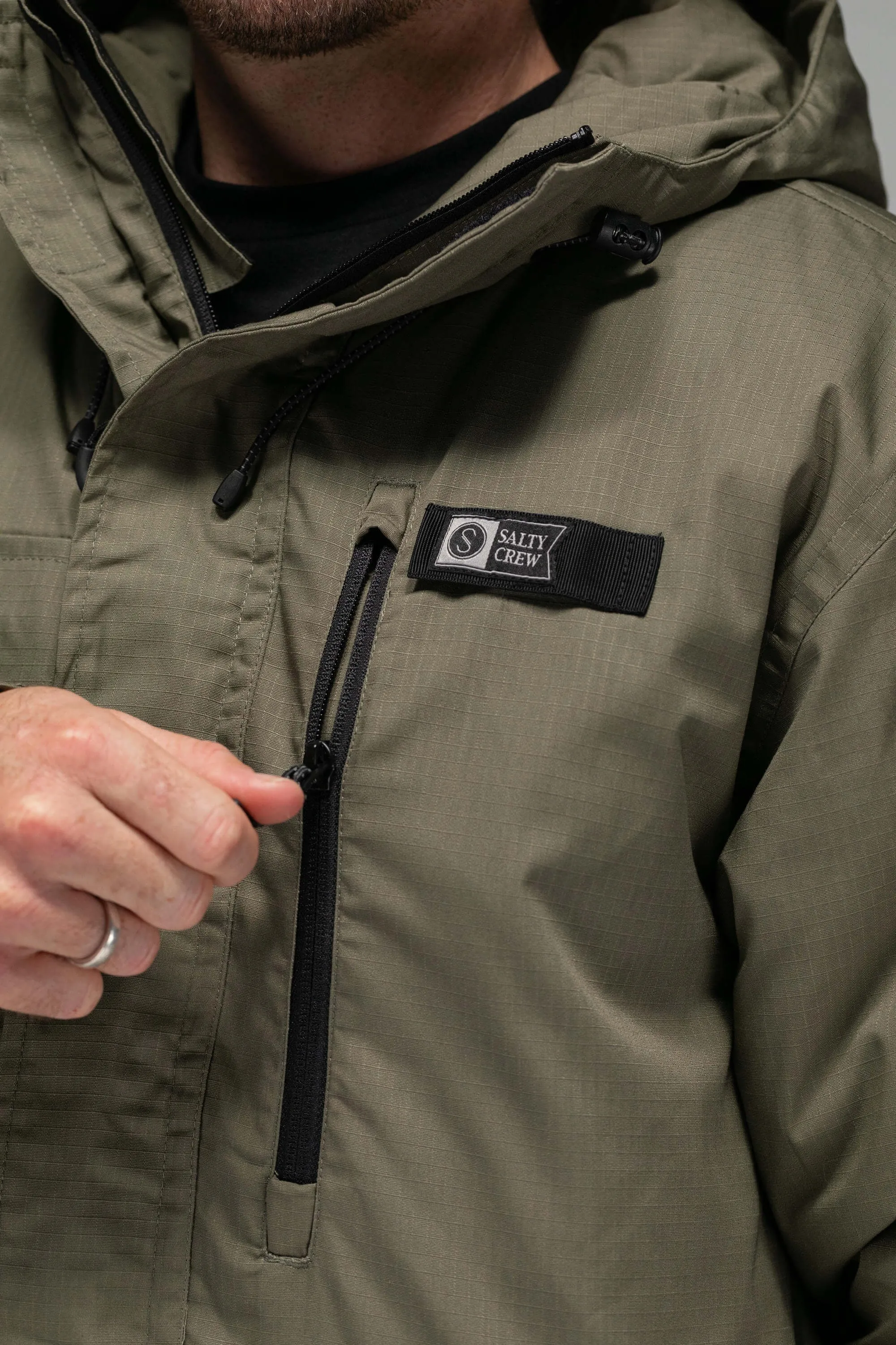 Torrent Tech Jacket - Olive