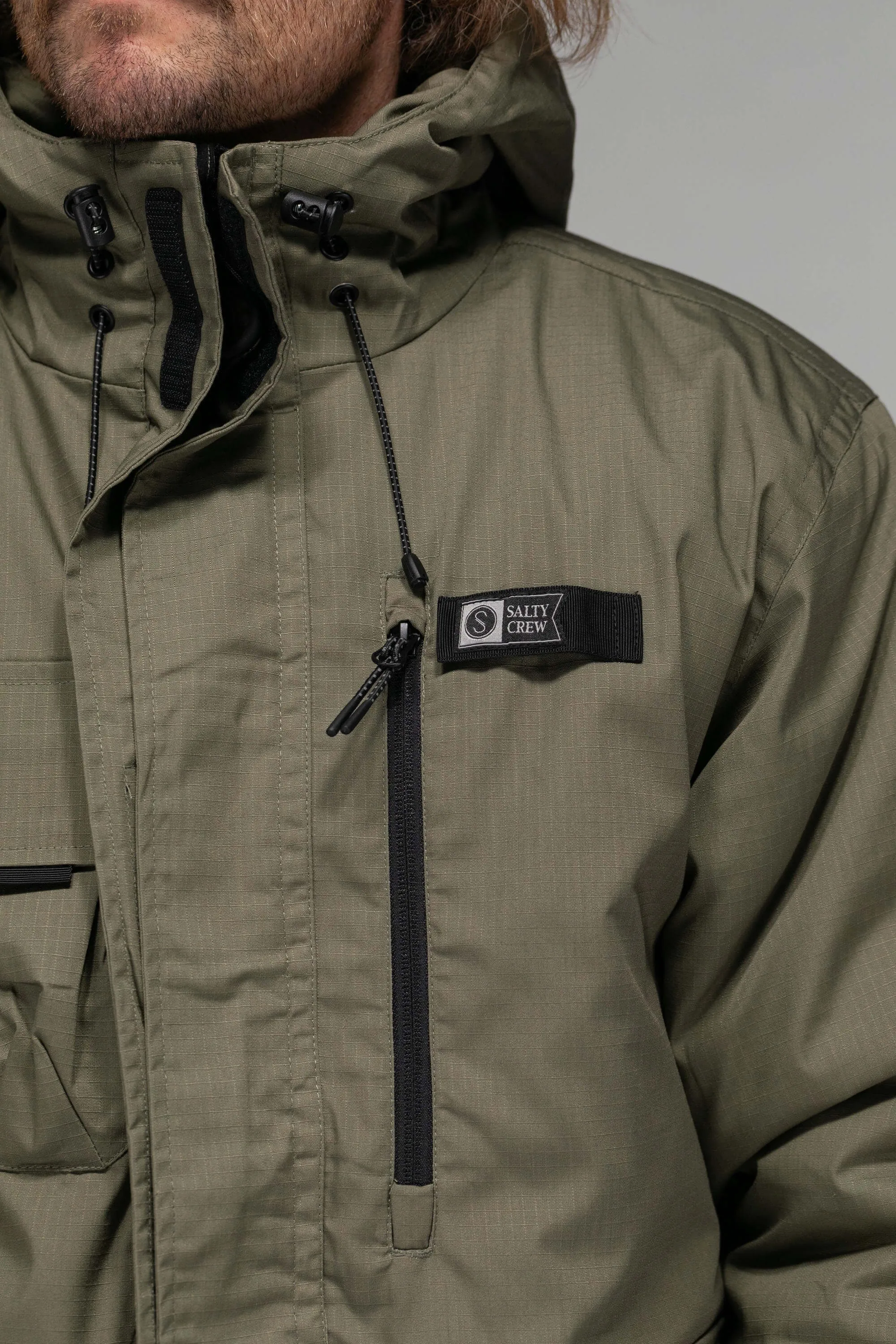 Torrent Tech Jacket - Olive