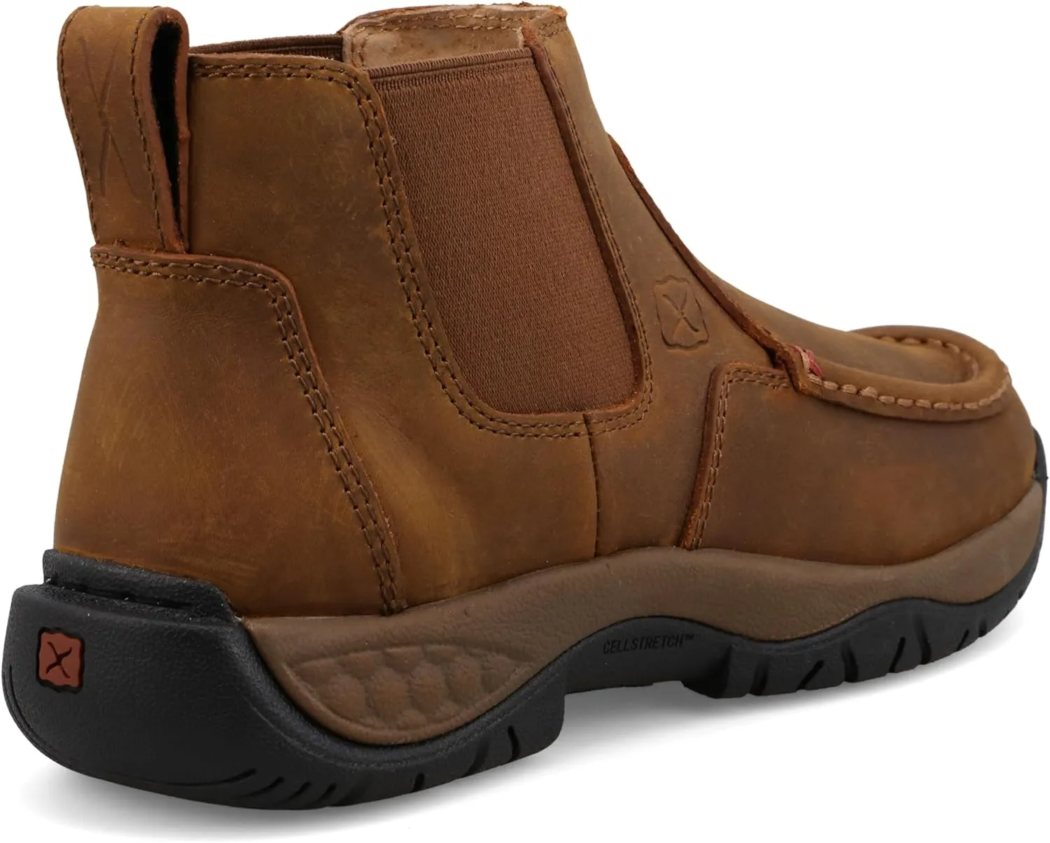 Twisted X Women's 11" UltraLite X Work Boot, Square Toe Nano Toe with UltraLite X