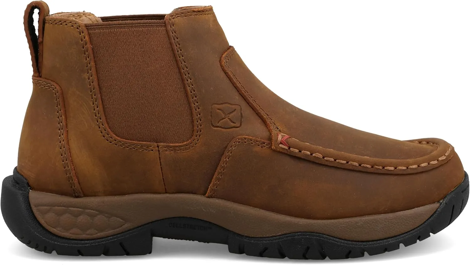 Twisted X Women's 11" UltraLite X Work Boot, Square Toe Nano Toe with UltraLite X