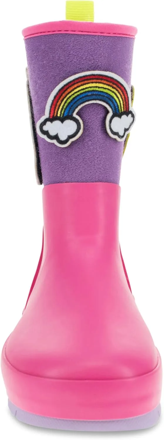 Western Chief Kids Puddle Patch Waterproof Boot with Removable Patches
