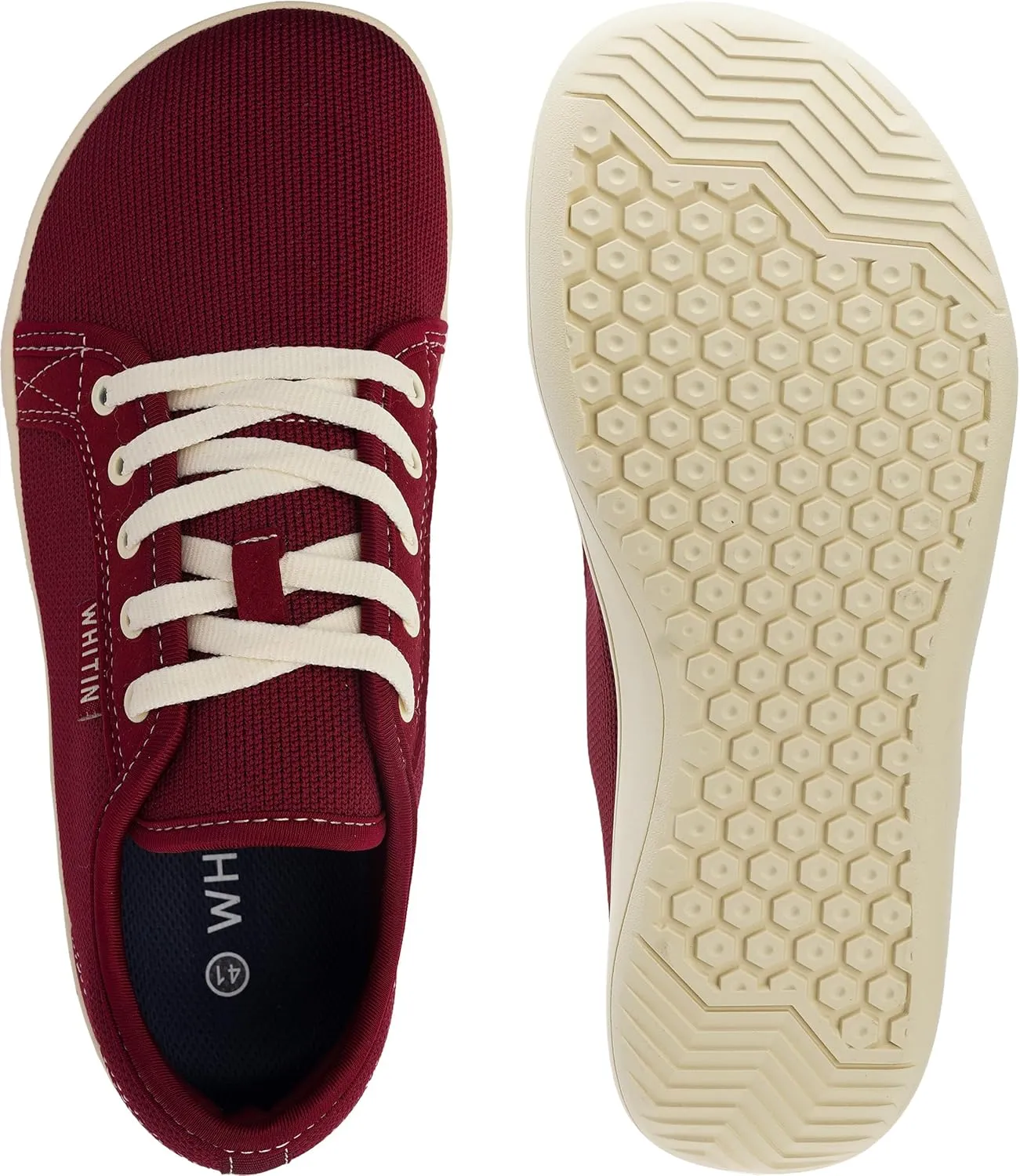 WHITIN Women's Minimalist Barefoot Shoes | Zero Drop Sole | Wide Width Fashion Sneaker