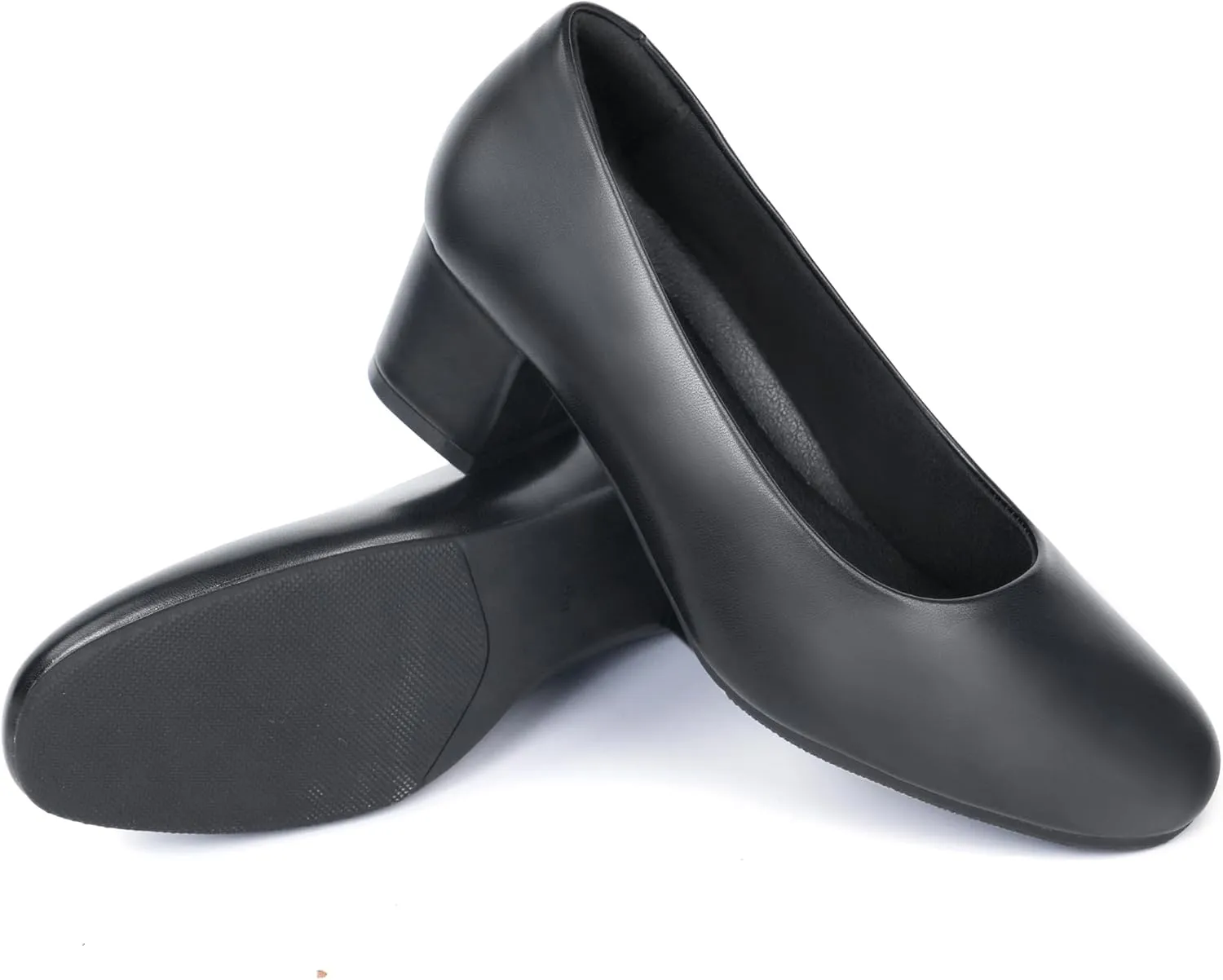 Women Dress Shoes Low Heel Work Pumps