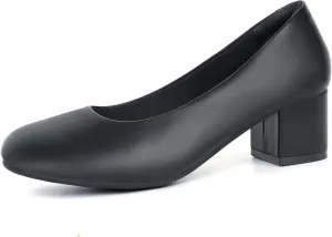 Women Dress Shoes Low Heel Work Pumps