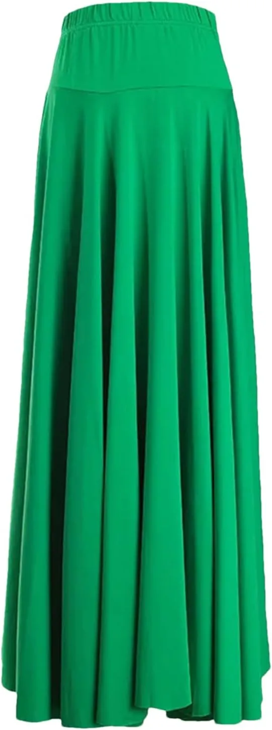 Women's Ballroom Swing Skirt, 10 Colors Pleated Dance