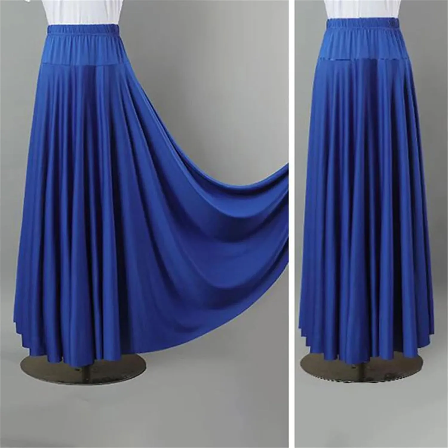 Women's Ballroom Swing Skirt, 10 Colors Pleated Dance