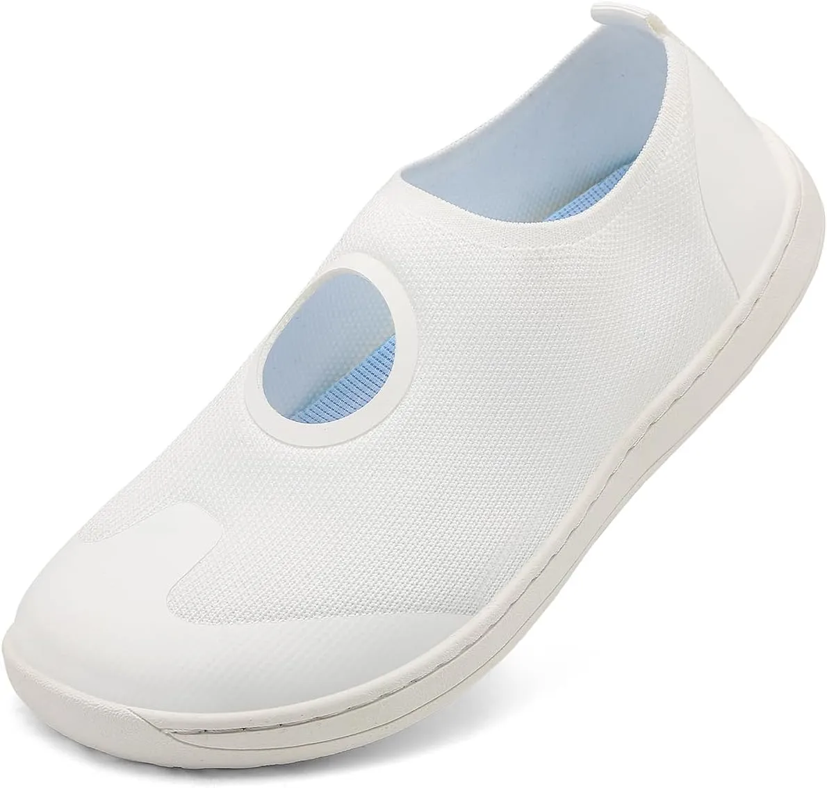 Women's Barefoot Shoes Wide Toe Box Walking Running Shoes Zero Drop Sole Minimalist Wide-Fit Shoes Breathable Lightweight Fashion Tennis Sneakers for Gym Sport