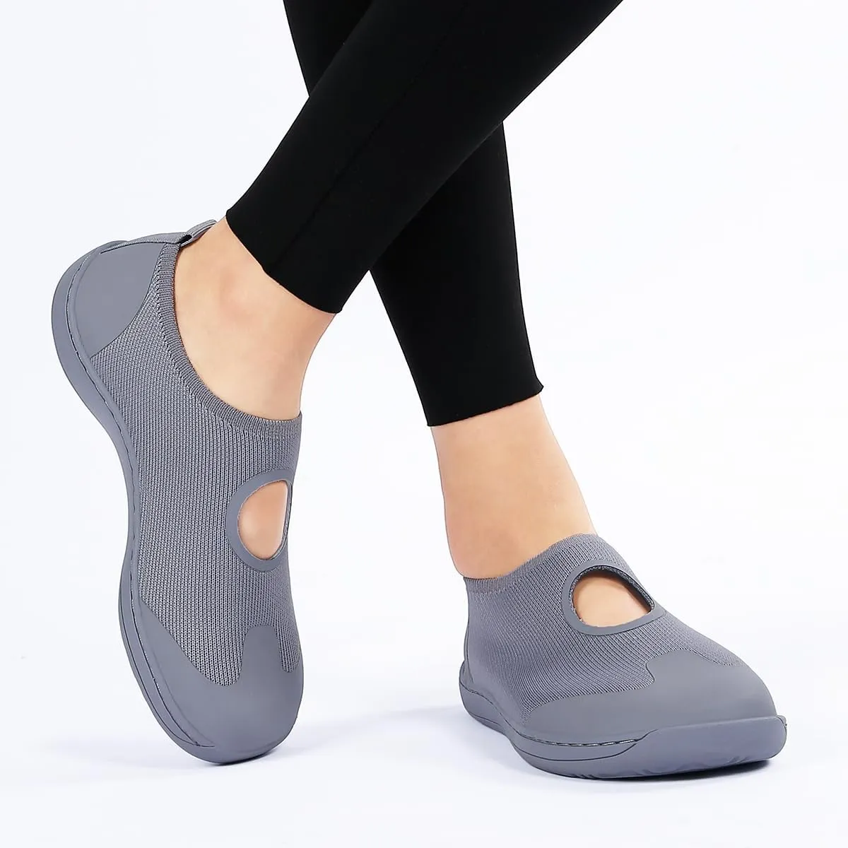 Women's Barefoot Shoes Wide Toe Box Walking Running Shoes Zero Drop Sole Minimalist Wide-Fit Shoes Breathable Lightweight Fashion Tennis Sneakers for Gym Sport