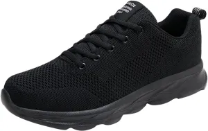 Women's Minimalist Walking Shoes Wide Toe Lace Up Tennis Shoes Men Athletic Casual Shoes for Fall Women Shoes Sneakers Black Tennis Shoe Trainers Shoe