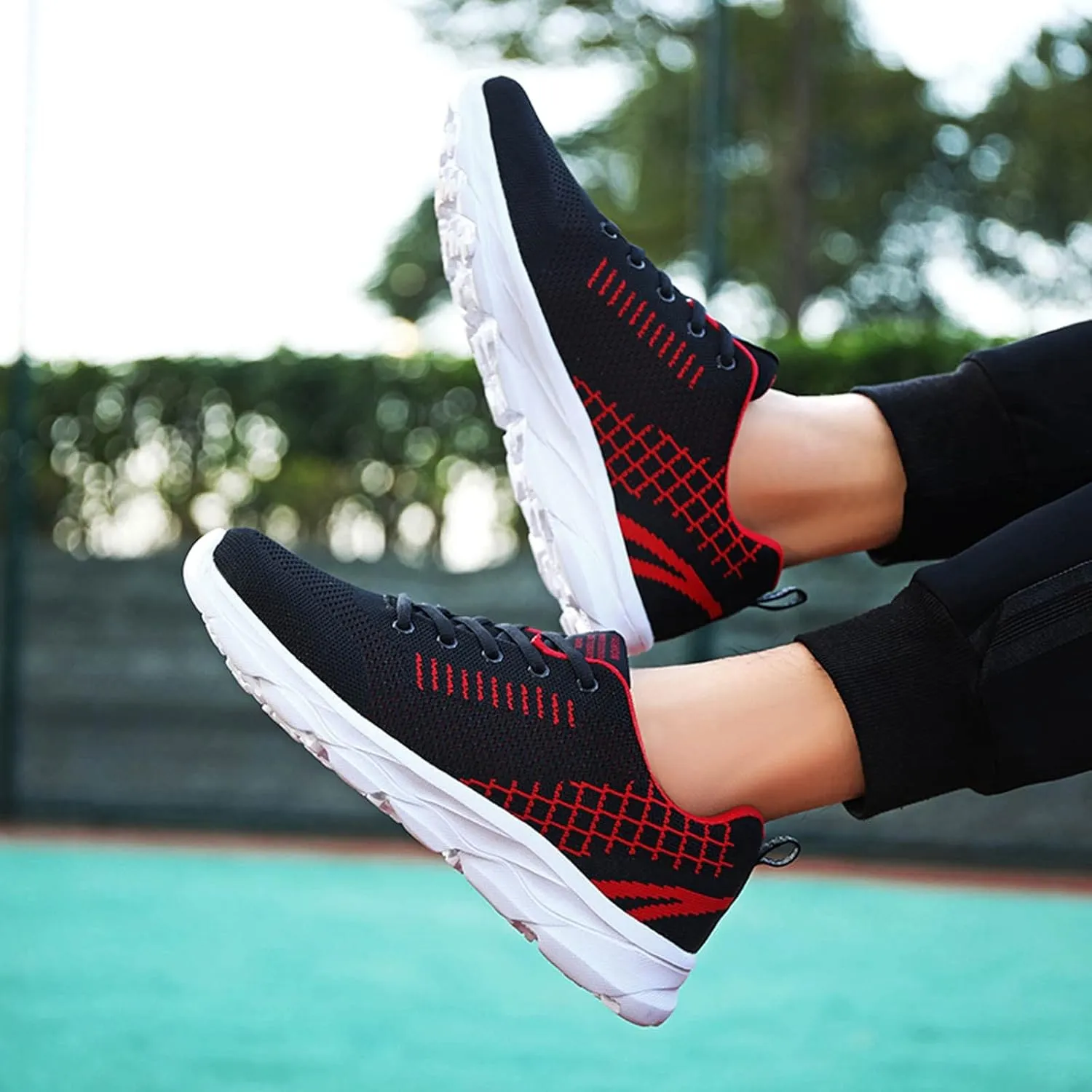 Women's Minimalist Walking Shoes Wide Toe Lace Up Tennis Shoes Men Athletic Casual Shoes for Fall Women Shoes Sneakers Black Tennis Shoe Trainers Shoe