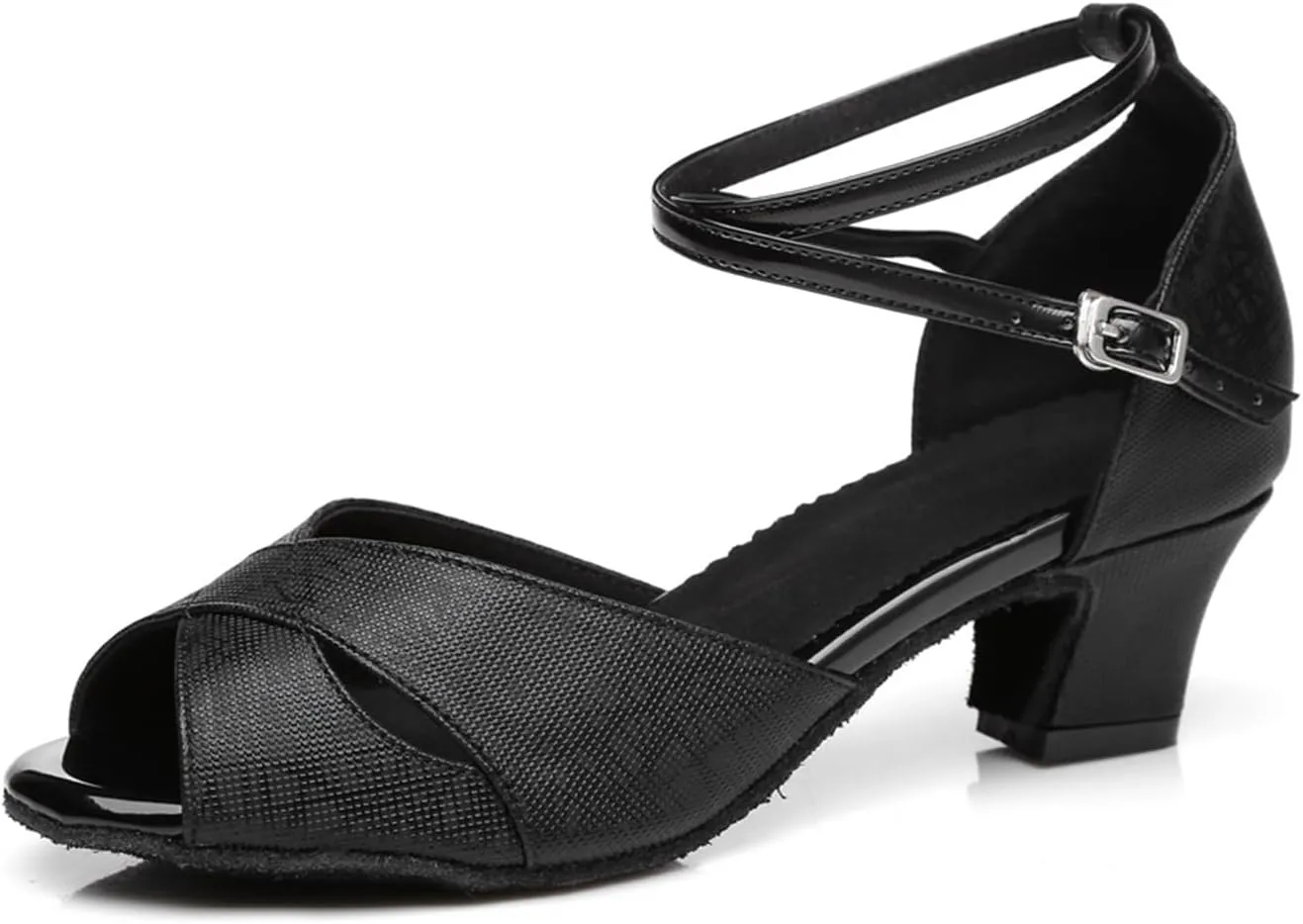 Women's Peep-Toe Synthetic Ballroom Tango Jazz Party Wedding Practice Dance Shoes