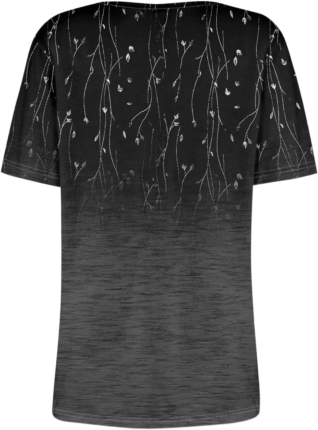 Womens Tops Petal Short Sleeve Summer Casual Crew Neck Shirts Floral Solid Blouse Pleated Tunics