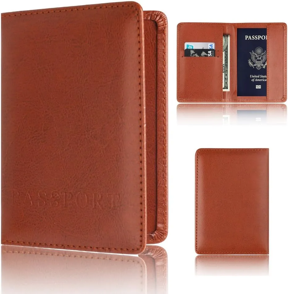 Womens Wallet RFID Blocking Leather Zip Around Wallet Large Capacity Long Purse Credit Card Clutch Wristlet Women's Slim